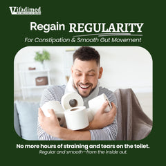 VIFADIMED packaging illustrating GLP-1 friendly digestive support