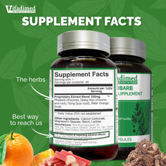 VIFADIMED label highlighting non-GMO, COA-tested formulation