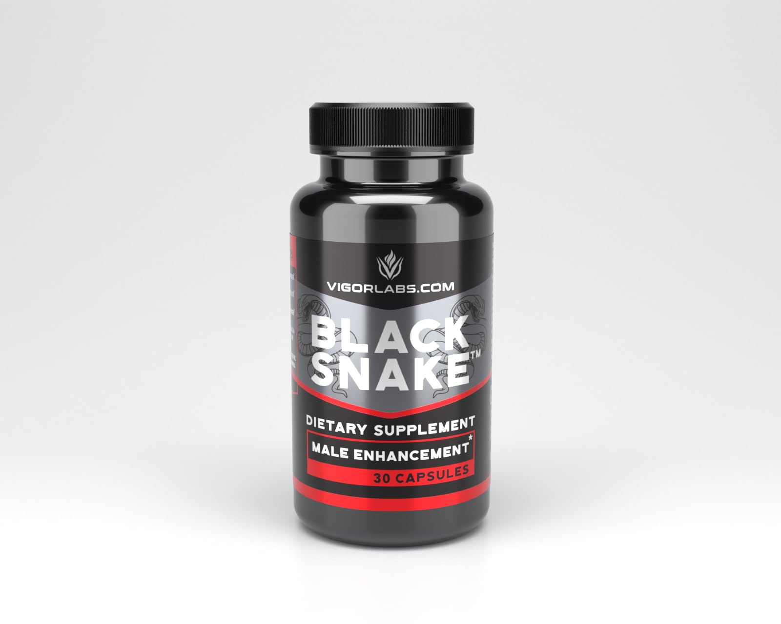 Vigor Labs Black Snake in-hand demonstrates easy daily intake.
