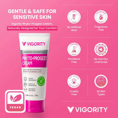 Vigority daily care scene shows easy at-home routine for midlife skin support.