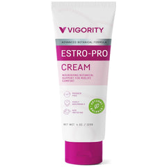 Vigority Phyto-Pro cream jar shows plant-based nourishment for sensitive skin.