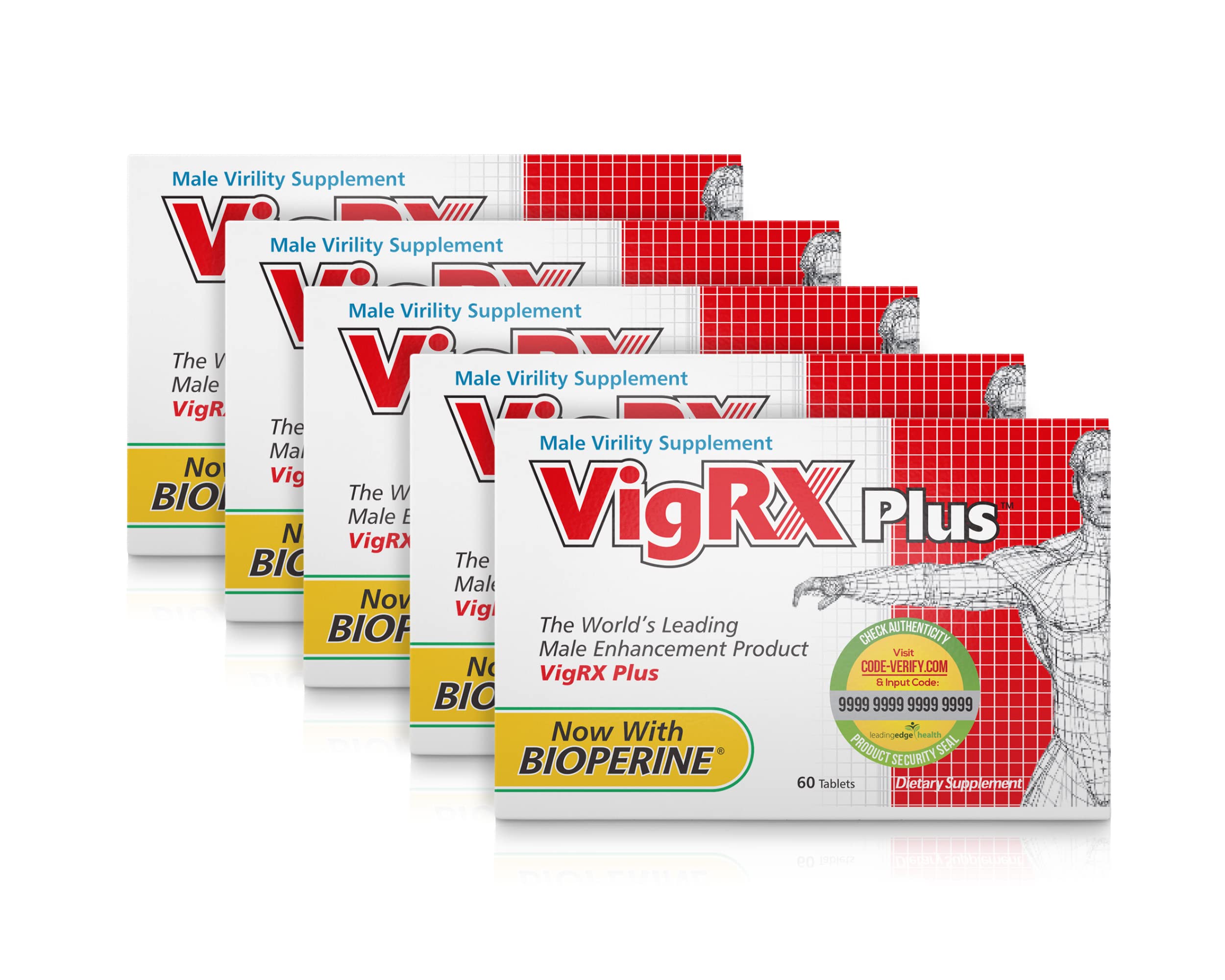 VigRx Plus 5-month supply pack for convenient dosing