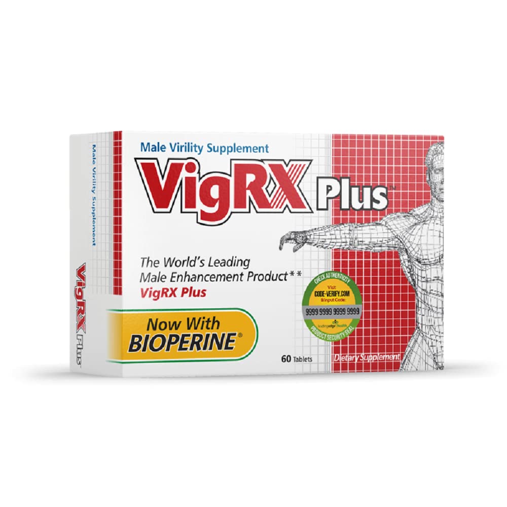VigRX Plus tablets closeup highlighting a simple daily supplement