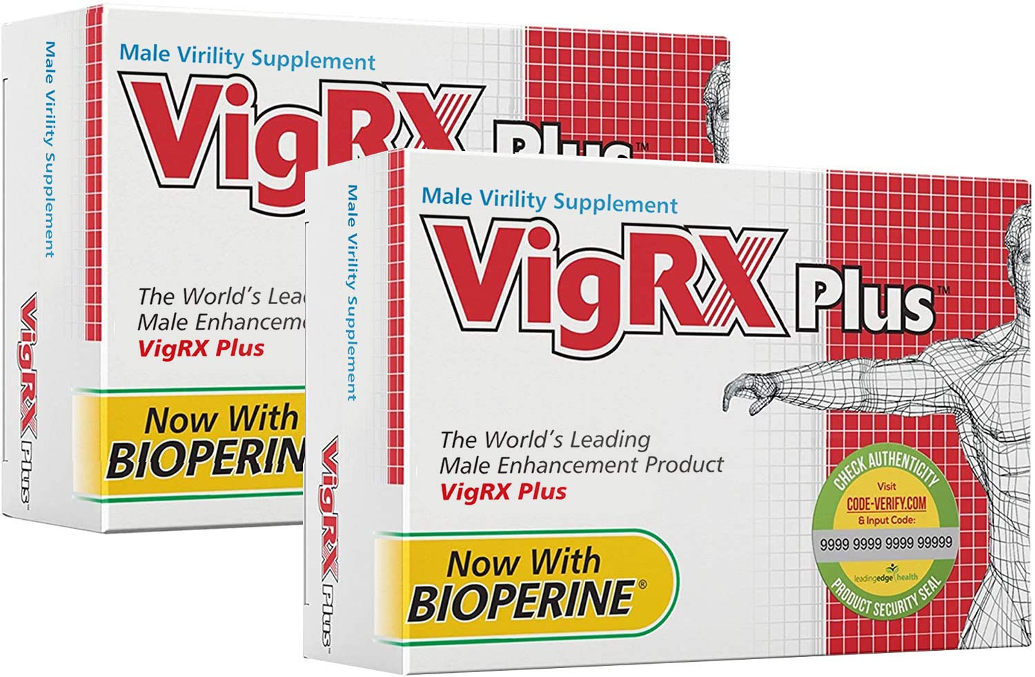 VigRX Plus bottle and pills for daily male virility support