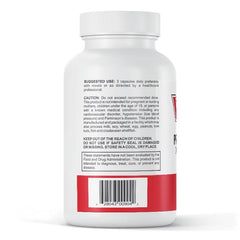 VigRX Prostate Support label close-up emphasizing ingredients and brand reliability.