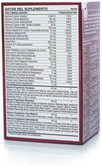 VIJOSA Ultra Doceplex Mega Woman dosage chart illustrating intake guidance.