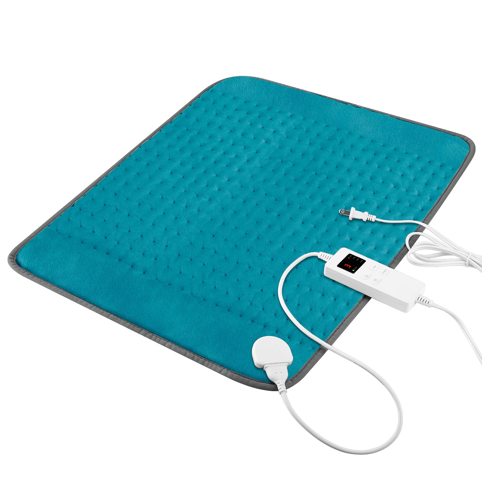 Vilicert heating pad for back cramps providing soothing warmth for menstrual relief.