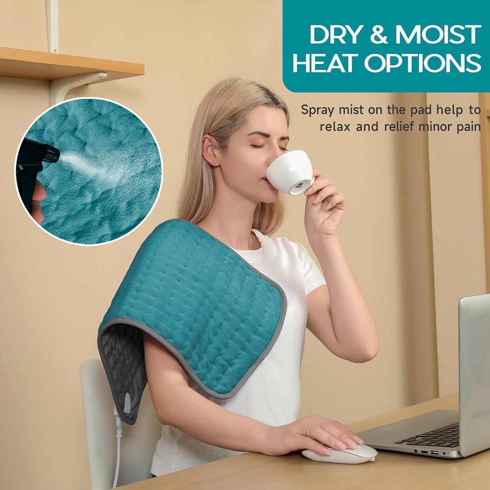Vilicert moist heat option showing deeper warmth application