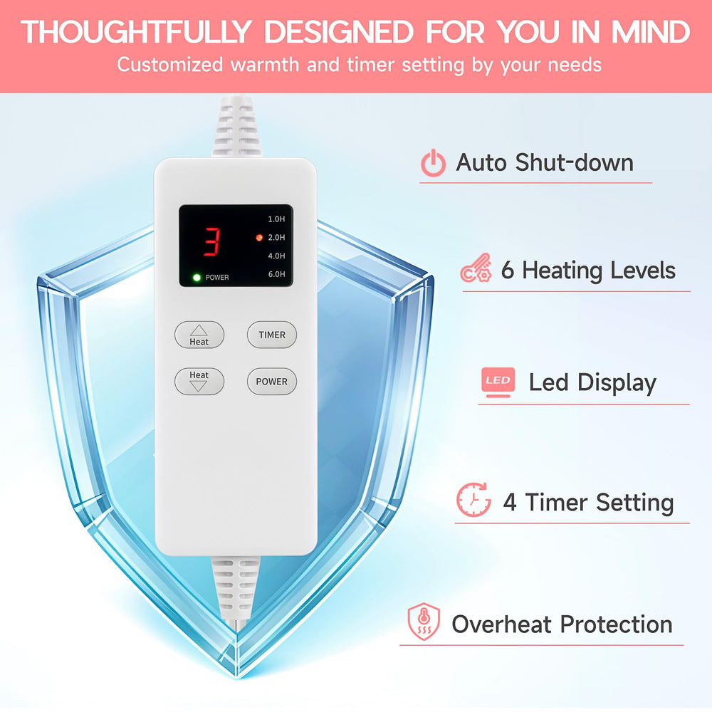 Vilicert moist heat option for deeper warmth and relief