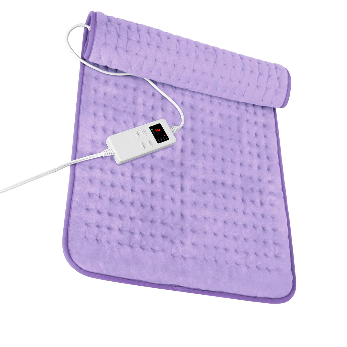 Vilicert neck-shoulders-back heating pad provides targeted warmth for sore areas.
