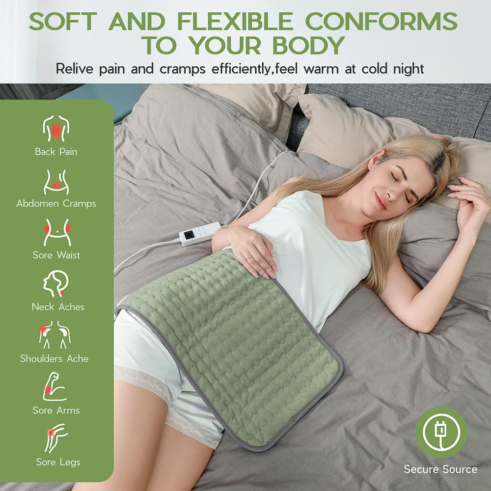 Vilicert heating pad removable controller for easy use