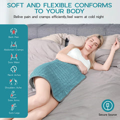 Vilicert heating pad comes in multiple sizes for personalized comfort.