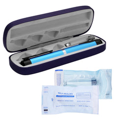 VILKTDD pen injector in blue with 60-unit precision for controlled dosing