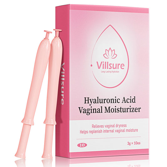 Villsure Hyaluronic Acid Vaginal Moisturizer bottle for daily moisture support
