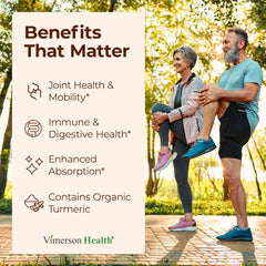 BioPerine black pepper extract boosts absorption in Vimerson Health formula.