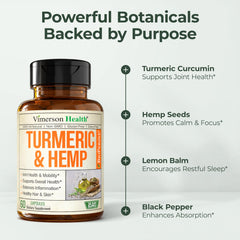 Black pepper in Vimerson Health enhances turmeric absorption.