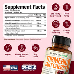 Vimerson Health celery seed capsules showcase inflammatory balance and mobility aid.