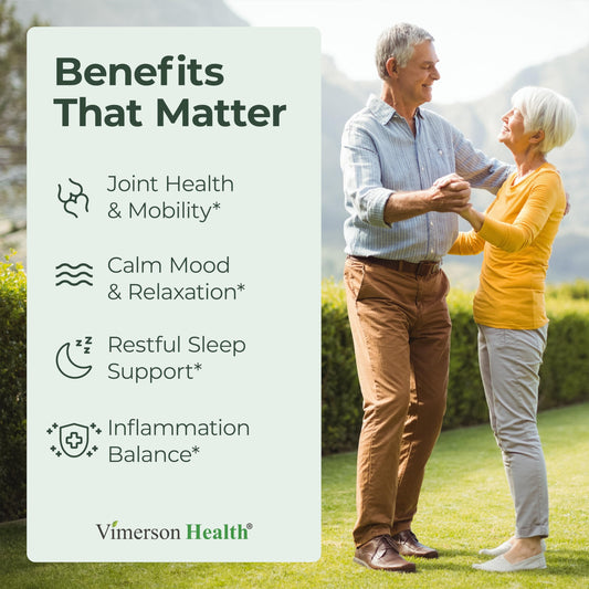 Capsules close-up of Vimerson Health curcumin for daily inflammation balance.