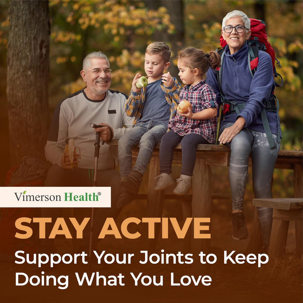 Daily-use Vimerson Health capsules arranged for routine wellness