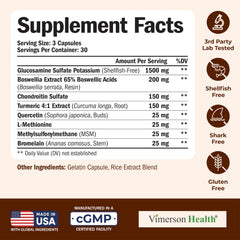 Vimerson Health capsules on a clean surface ready for daily use.