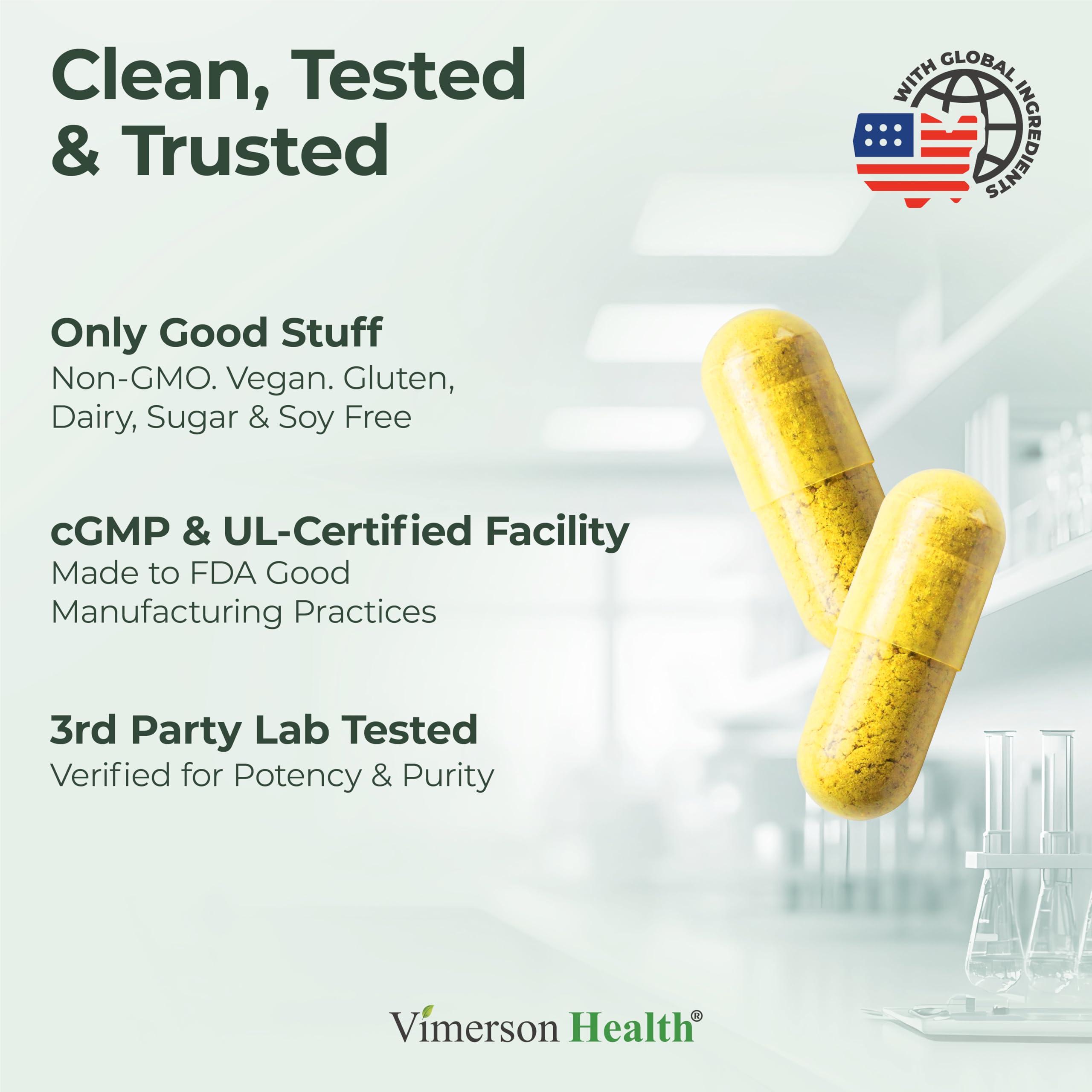 Hemp seeds in Vimerson Health formula provide omega-rich nourishment.