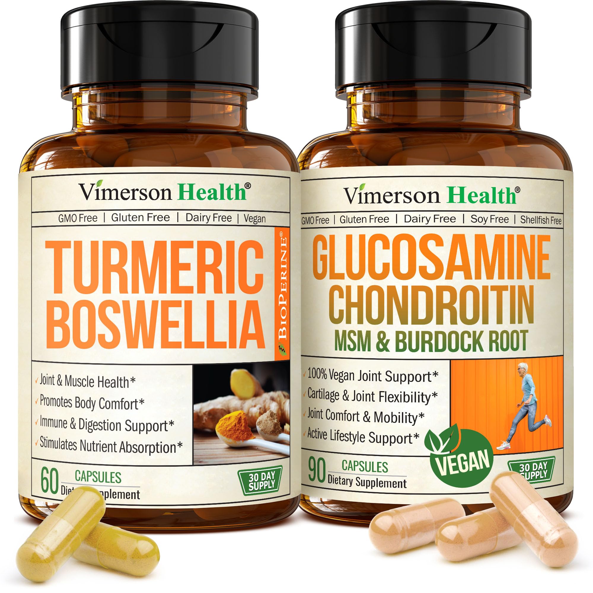 Vimerson Health Joint Bundle front bottle for daily mobility support