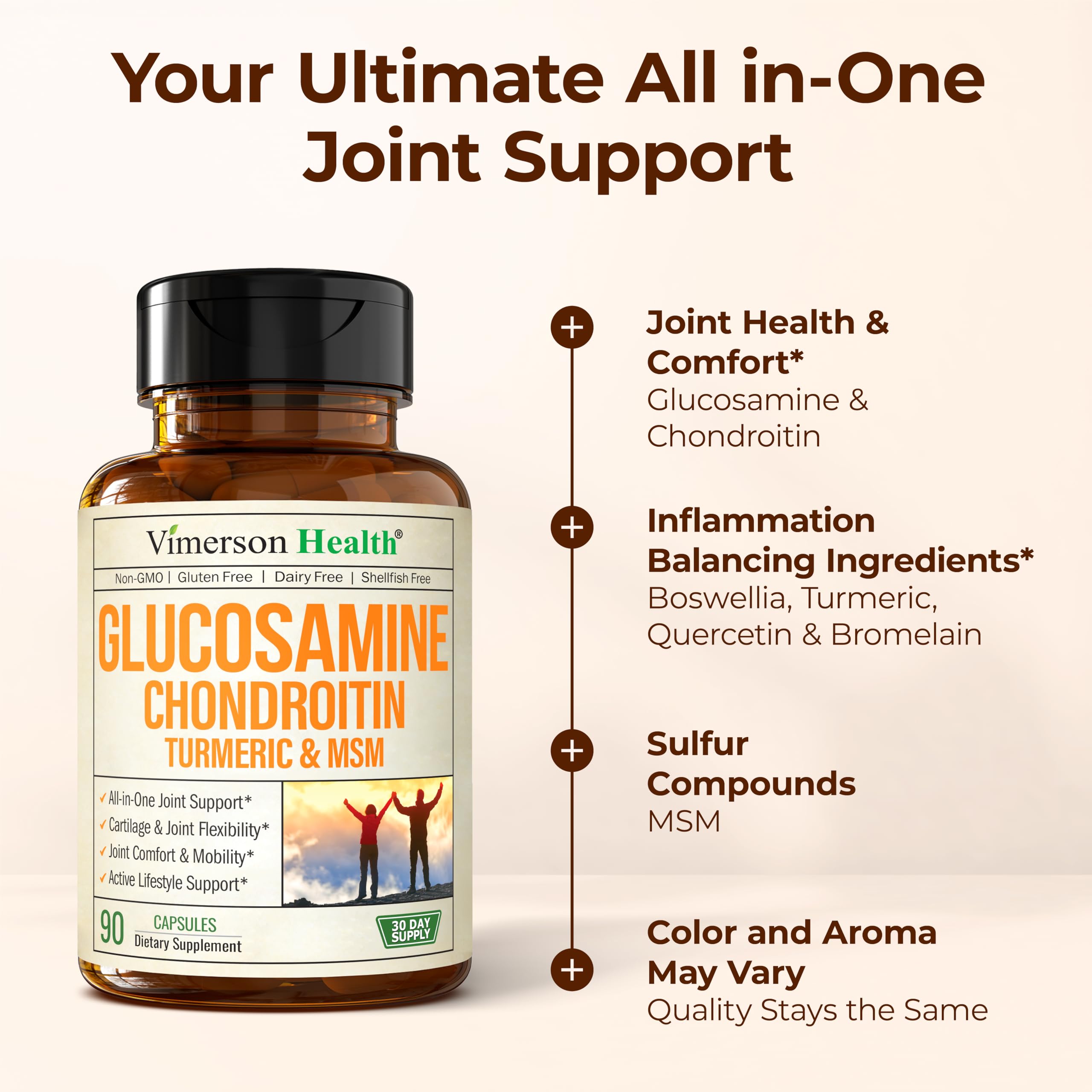 Turmeric and boswellia blend imagery from Vimerson Health product