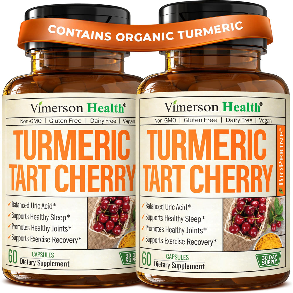 Vimerson Health turmeric curcumin bottle; 2-pack for joint support
