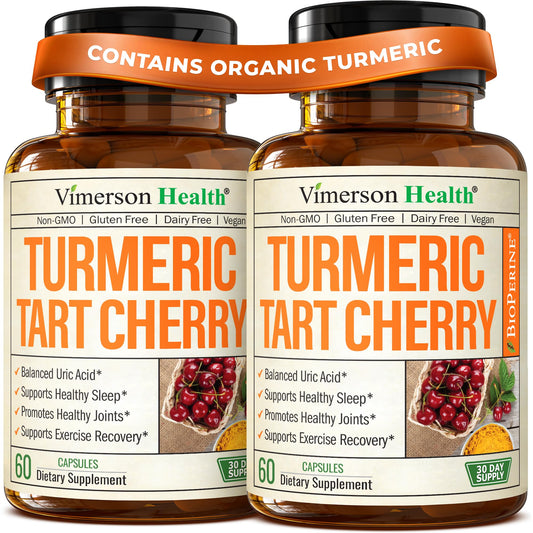Vimerson Health turmeric curcumin bottle; 2-pack for joint support