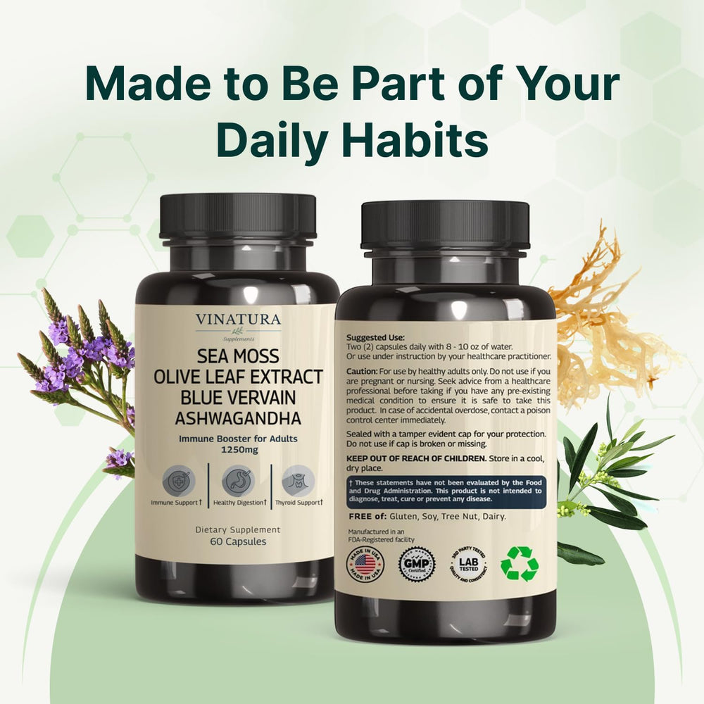 VINATURA Product packaging with 90‑day guarantee and return policy