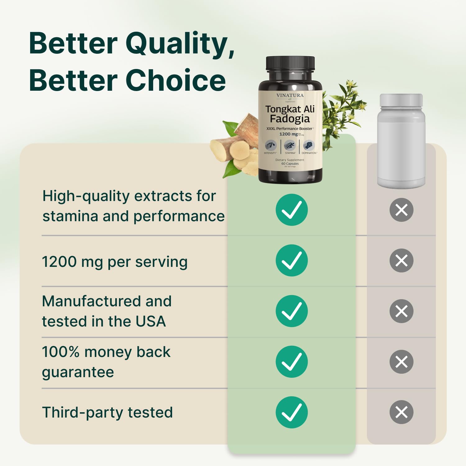 VINATURA packaging box showing product details and dosing.