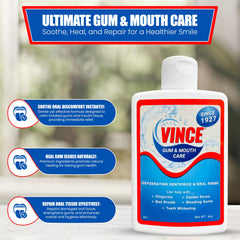 Rinse setup shows safe, alcohol-free cleansing option.