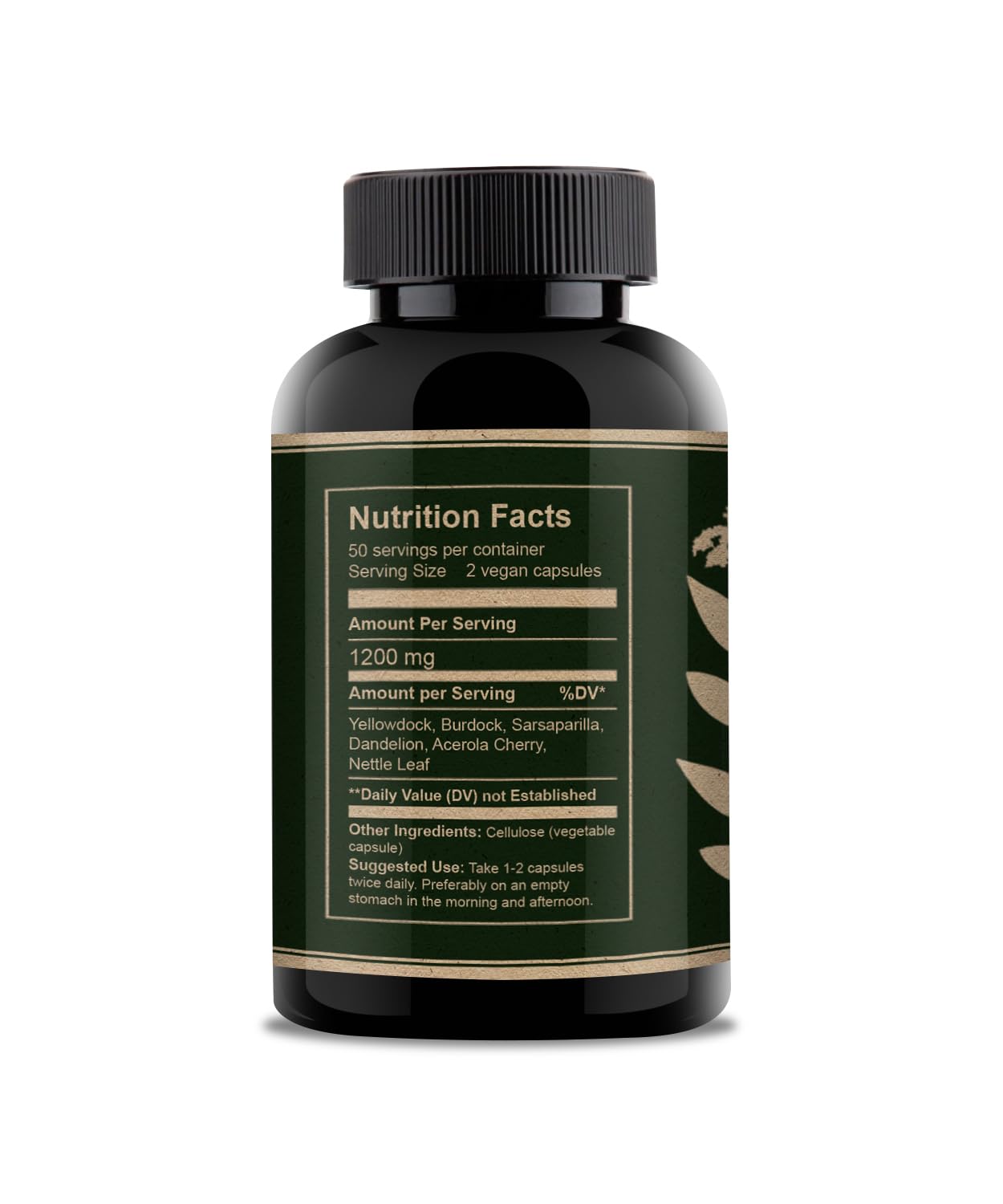Capsules of Iron Pill Plus ready for vegan iron support and easy digestion.