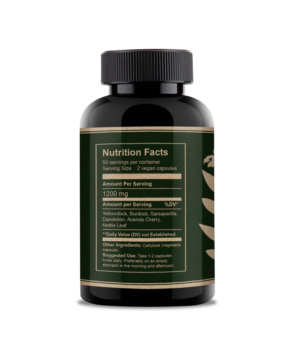 Capsules of Iron Pill Plus ready for vegan iron support and easy digestion.