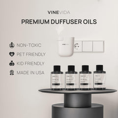 VINEVIDA Clean Collection diffuser setup ready for use in home