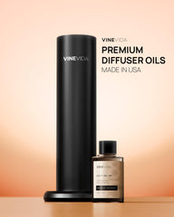 VINEVIDA Diffuser bottle close-up with phthalate-free formula.
