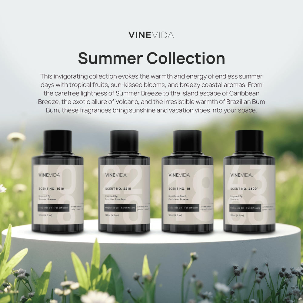 VINEVIDA long-lasting diffuser oil bottle designed for lasting aroma.