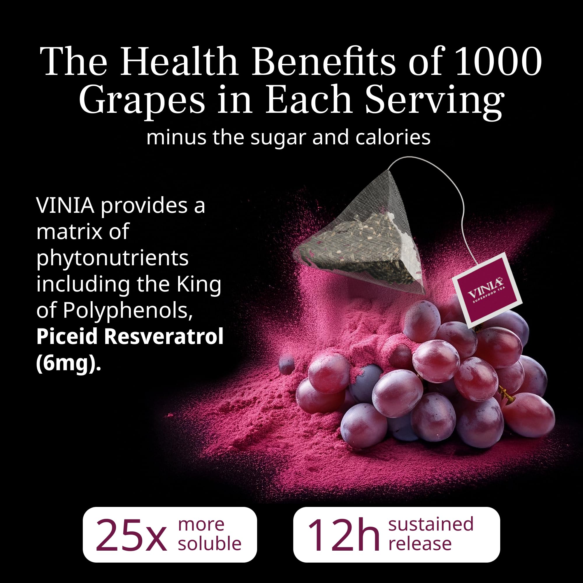 VINIA Rainforest Alliance certified tea underscoring sustainable sourcing