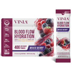 VINIA resveratrol electrolyte stick dissolve for quick hydration during workouts