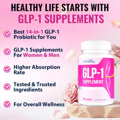 VINNETLLOY GLP-1 immune-support graphic emphasizes gut-immune synergy.