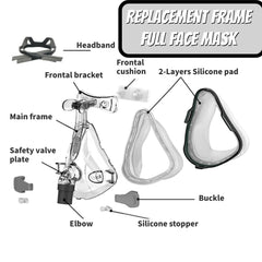VIOHEAD adaptive nose-bridge pad offers flexible fit with minimized pressure.