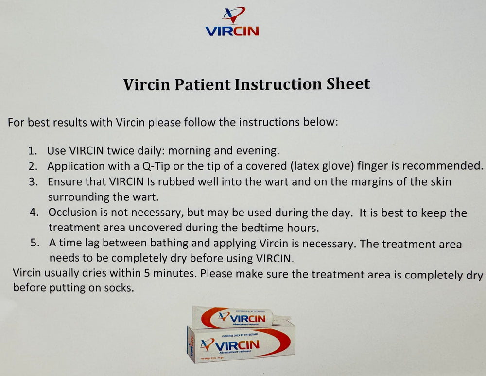 VIRCIN advanced wart-treatment application hand applying product for fast, targeted wart relief.