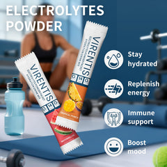VIRENTIS mix-in-water for quick electrolyte replenishment