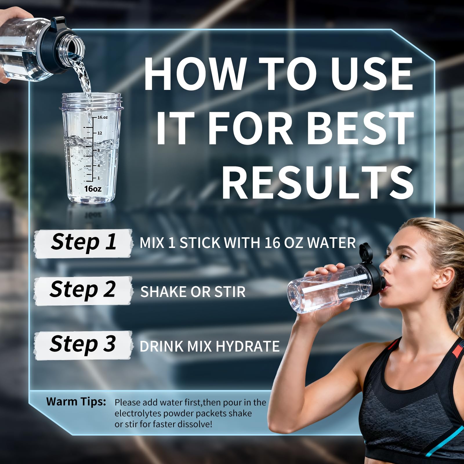 VIRENTIS hydration supports performance during workouts