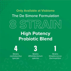 Visbiome GI Care made in USA seal on packaging.