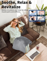 VISFAPAER heating pad machine washable on delicate cycle for easy care.