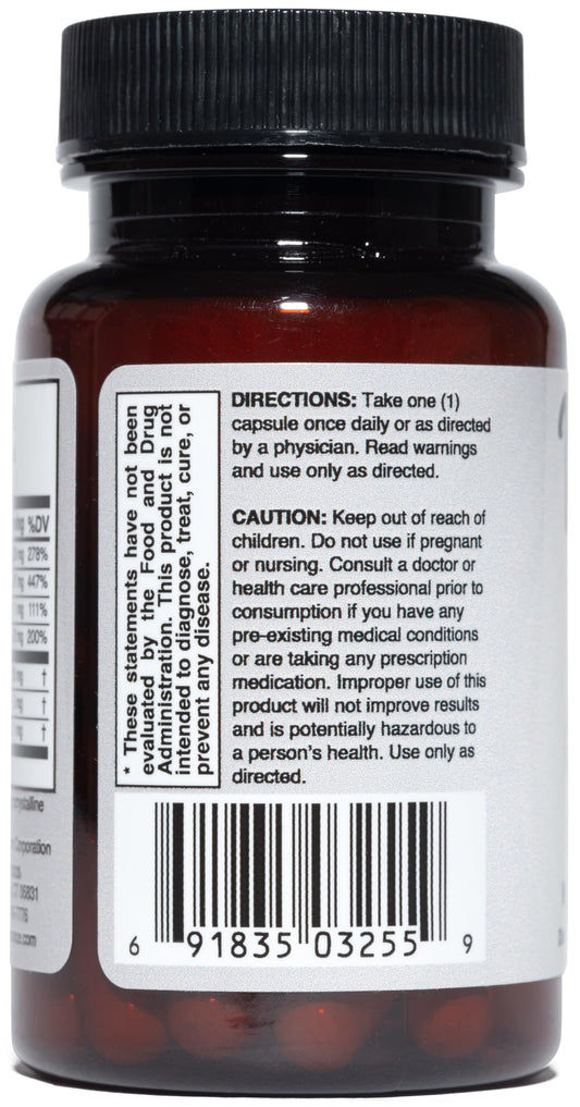 Visigard natural ingredients blend shown in bottle—supporting eye wellness.