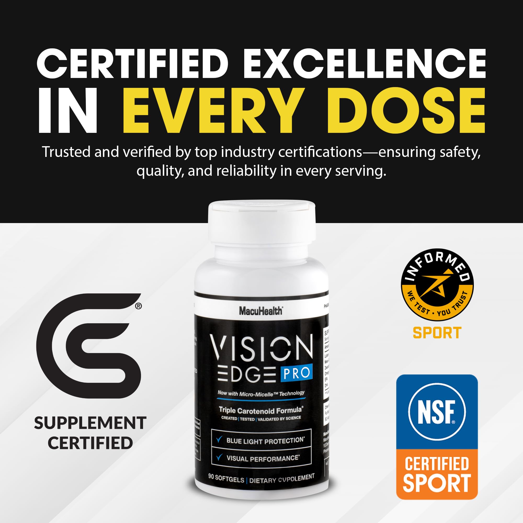 Daily-use capsule featuring EPA and DHA supports balanced visual nutrition