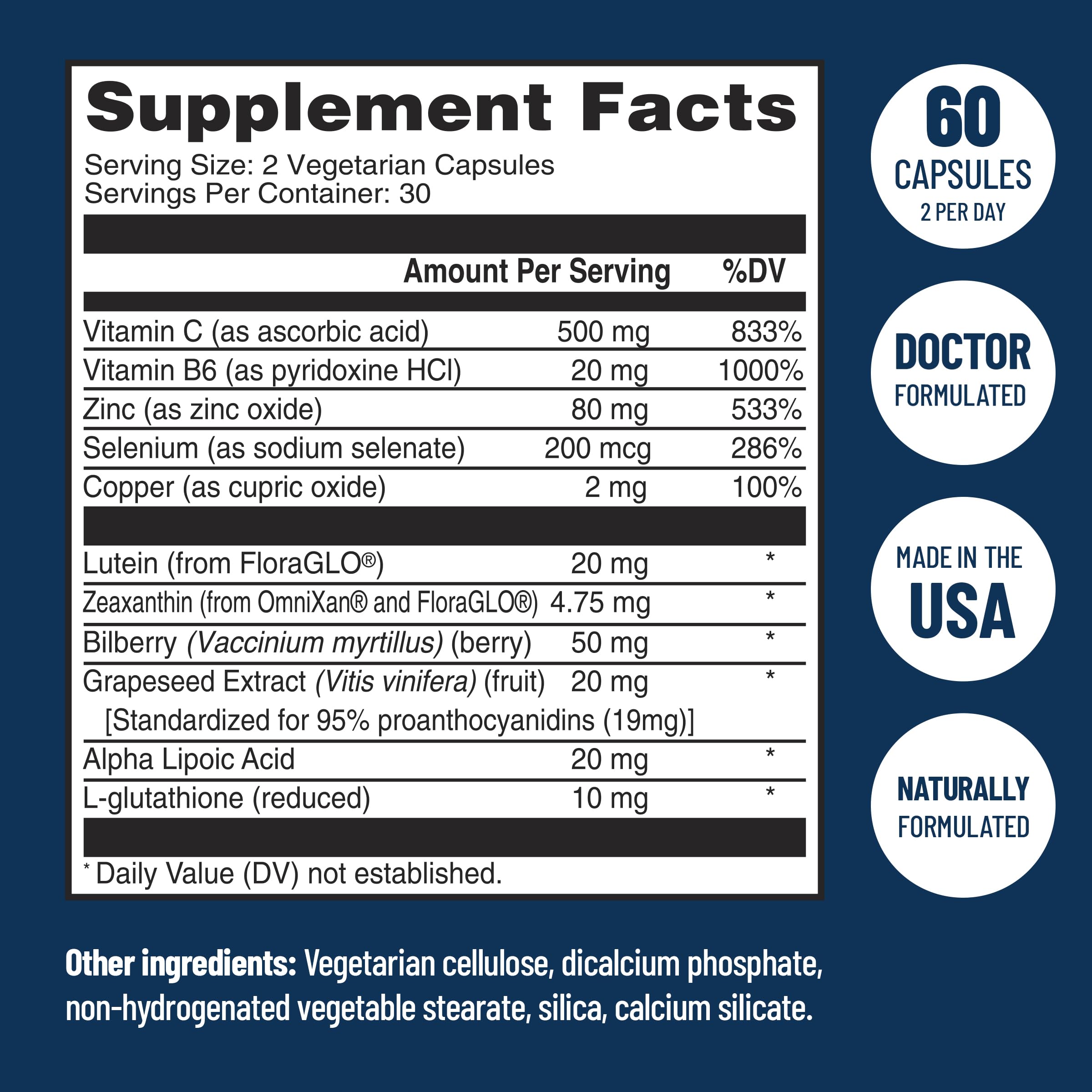 VisiVite doctor-formulated eye nutrition from an experienced team.