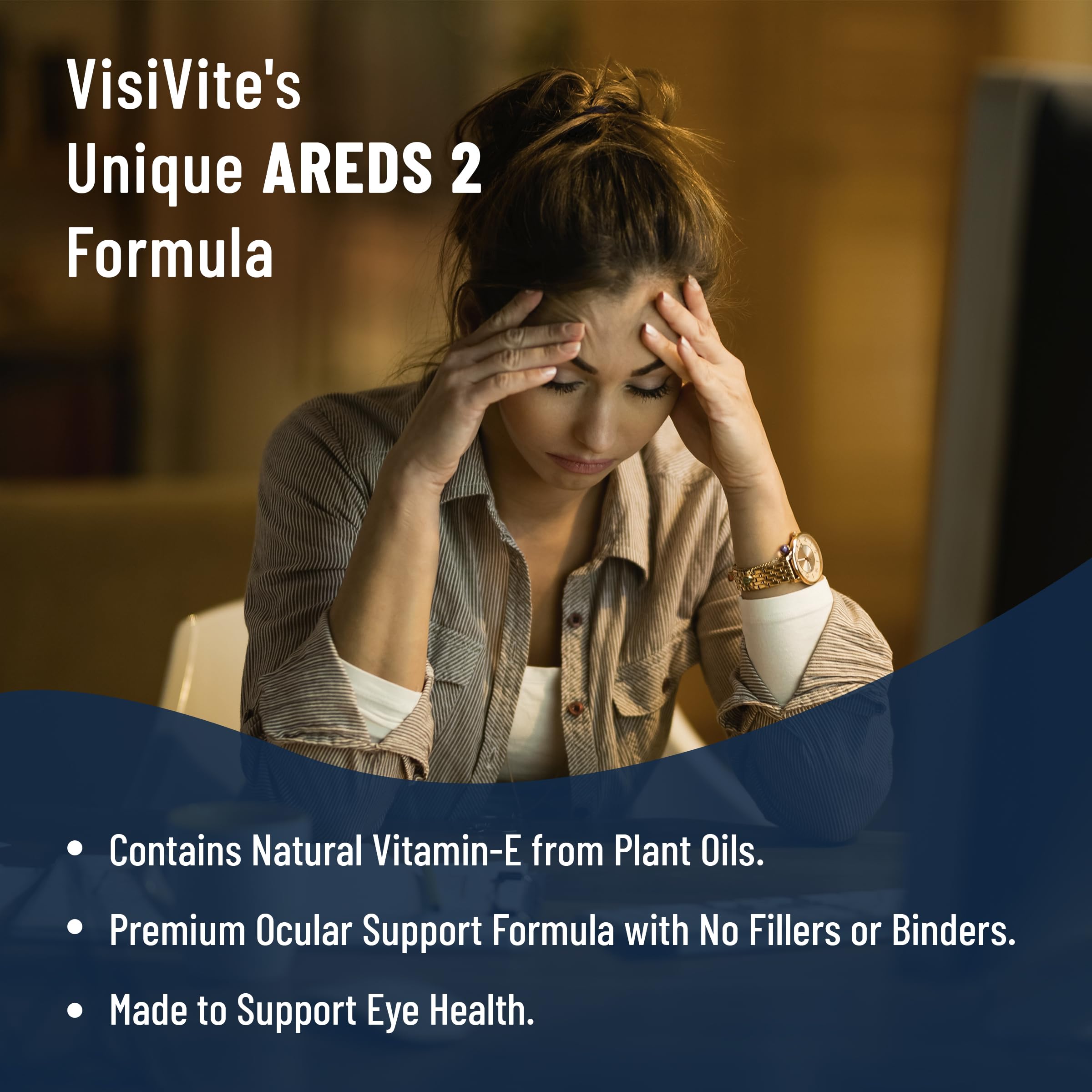 VisiVite foil-pack dispensing bottle for convenient access